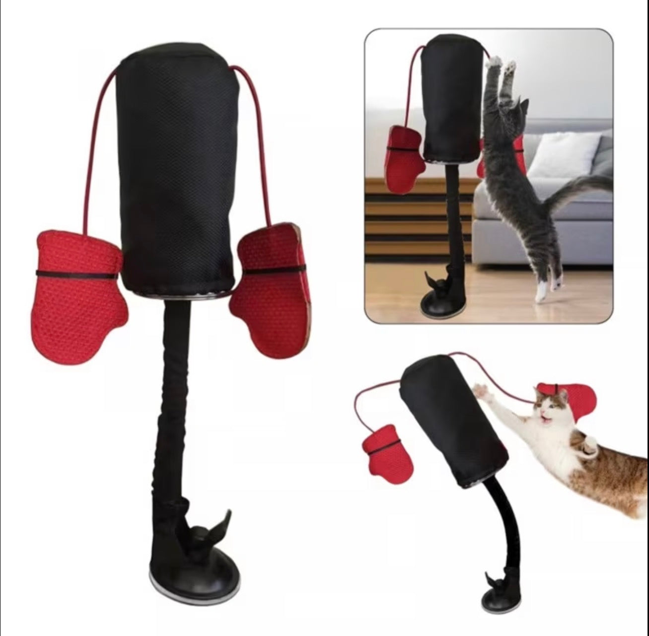 Rumble Punch Cat Punching Bag — Let Your Cat Throw Punches !
