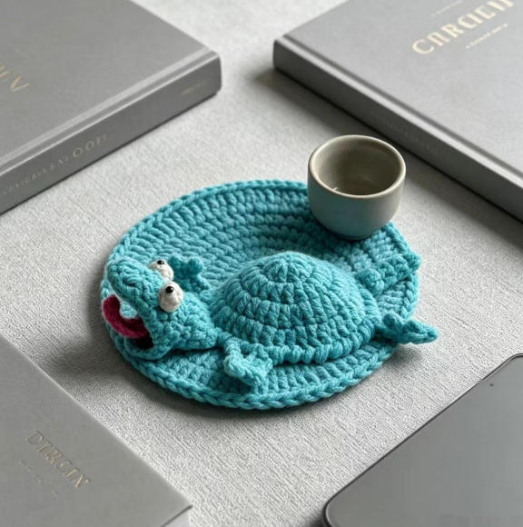 Funny Flip Gecko Coaster